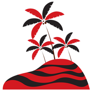Paradise Island Boat Decal #35