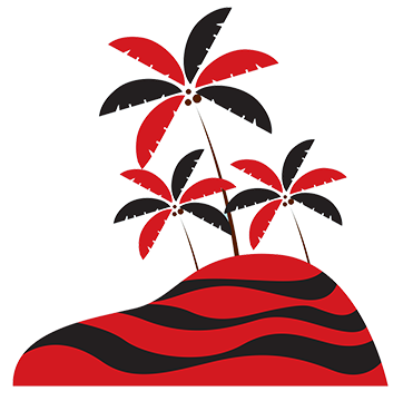 Paradise Island Boat Decal #35