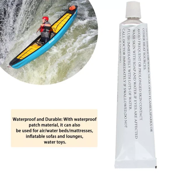 Strong Adhesive Heavy Duty Glue PVC Repair Glue Kit for Inflatable Boat Raft - Image 4